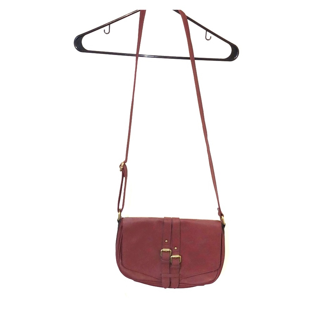 Burgundy purse